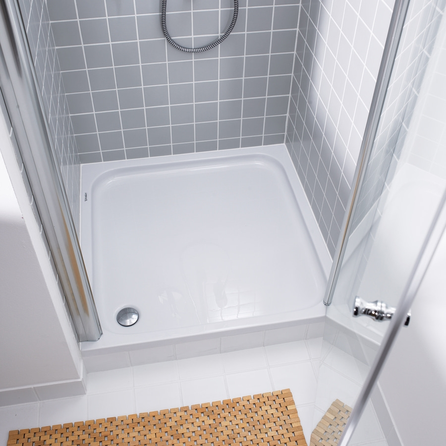 DURAVIT Duschwanne D-Code 900x900mm Weiß Quadrat, Ablaufdurchmesser 90mm