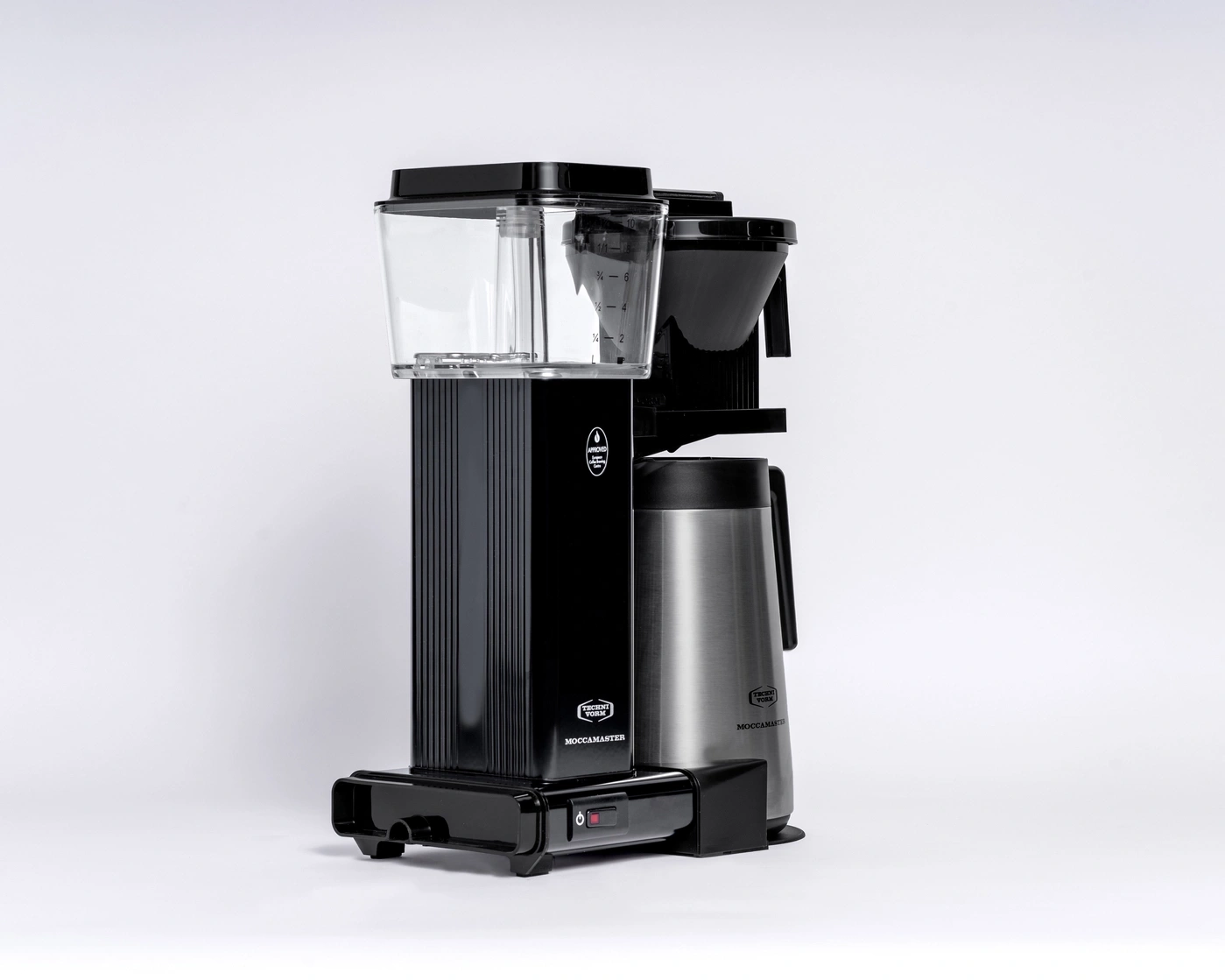 MOCCAMASTER Thermo Filterkaffeemaschine KBGT 741 Black Thermoskanne schwarz NEU