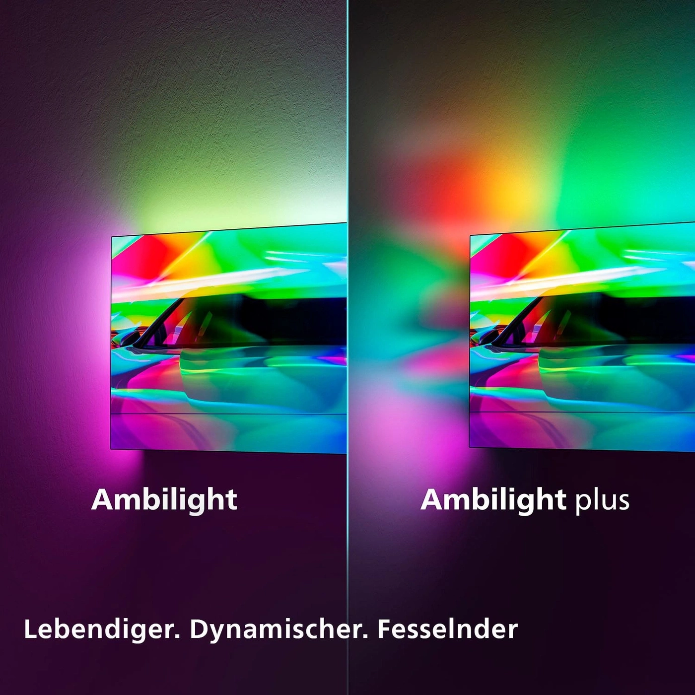 PHILIPS 65MLED950/12 Ambilight Fernseher 65" 4K UHD QD MiniLED Smart TV B-Ware