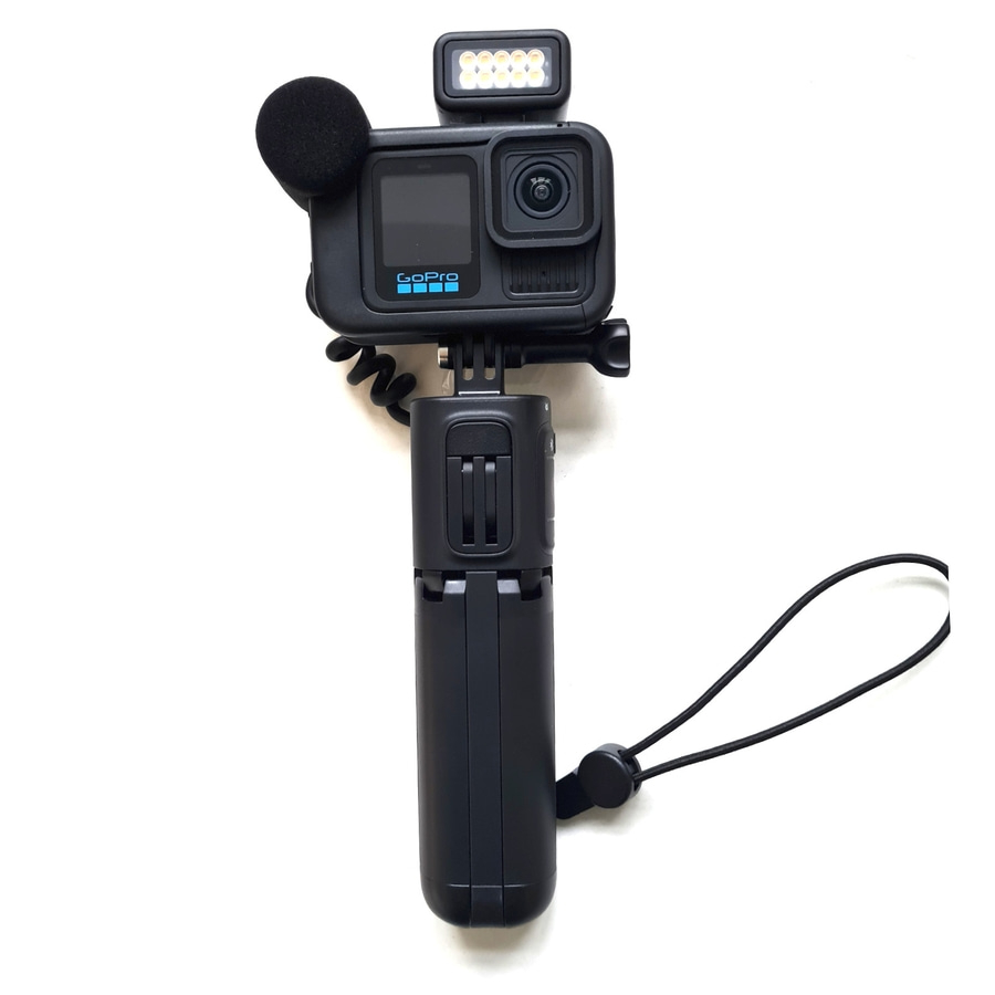 GOPRO Action Cam HERO13 Black Creator Edition Volta Media Mod Light Mod B-WARE