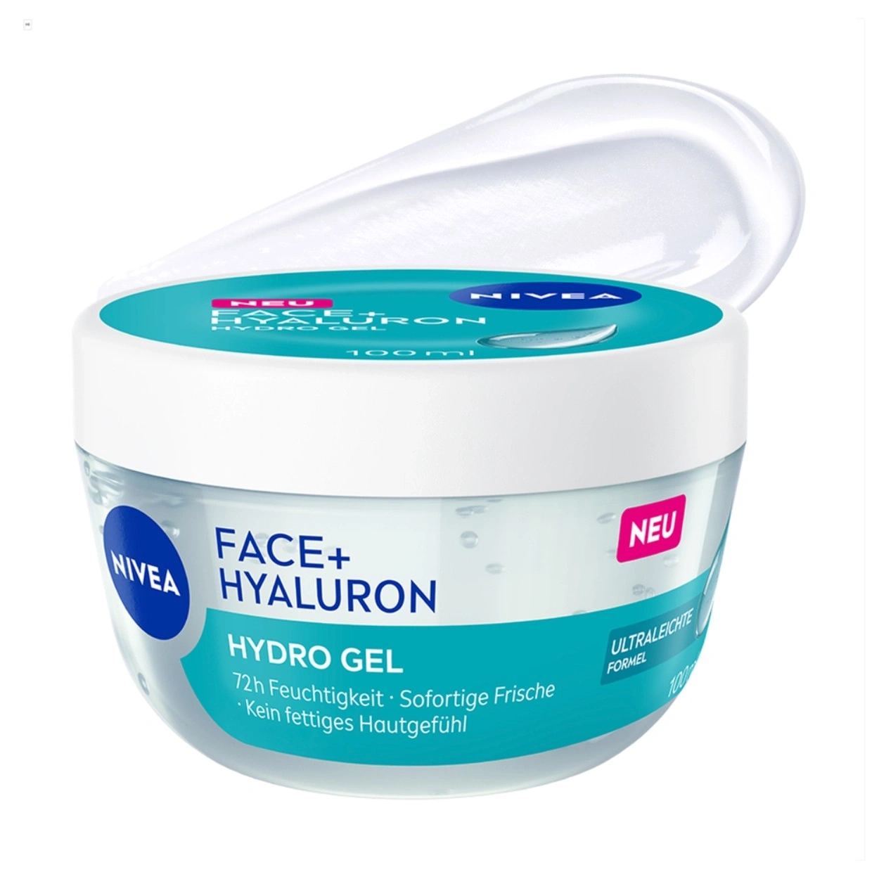 Nivea Face+ Hyaluron Hydro Gel 100ml mit ultraleichter Formel