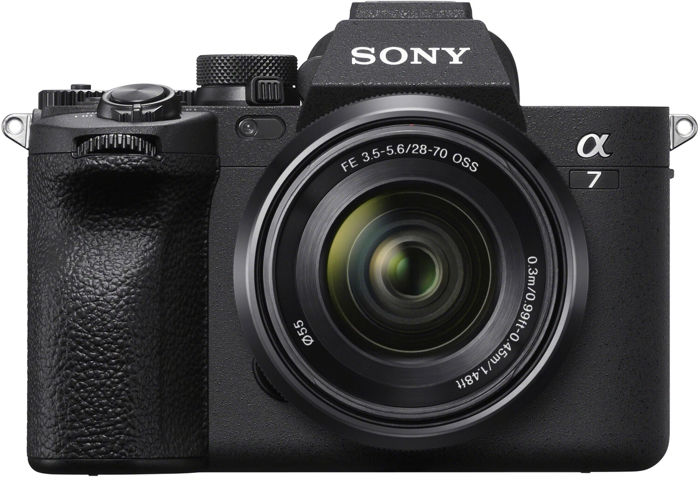 Sony Alpha 7 Kamera mit Objektiv