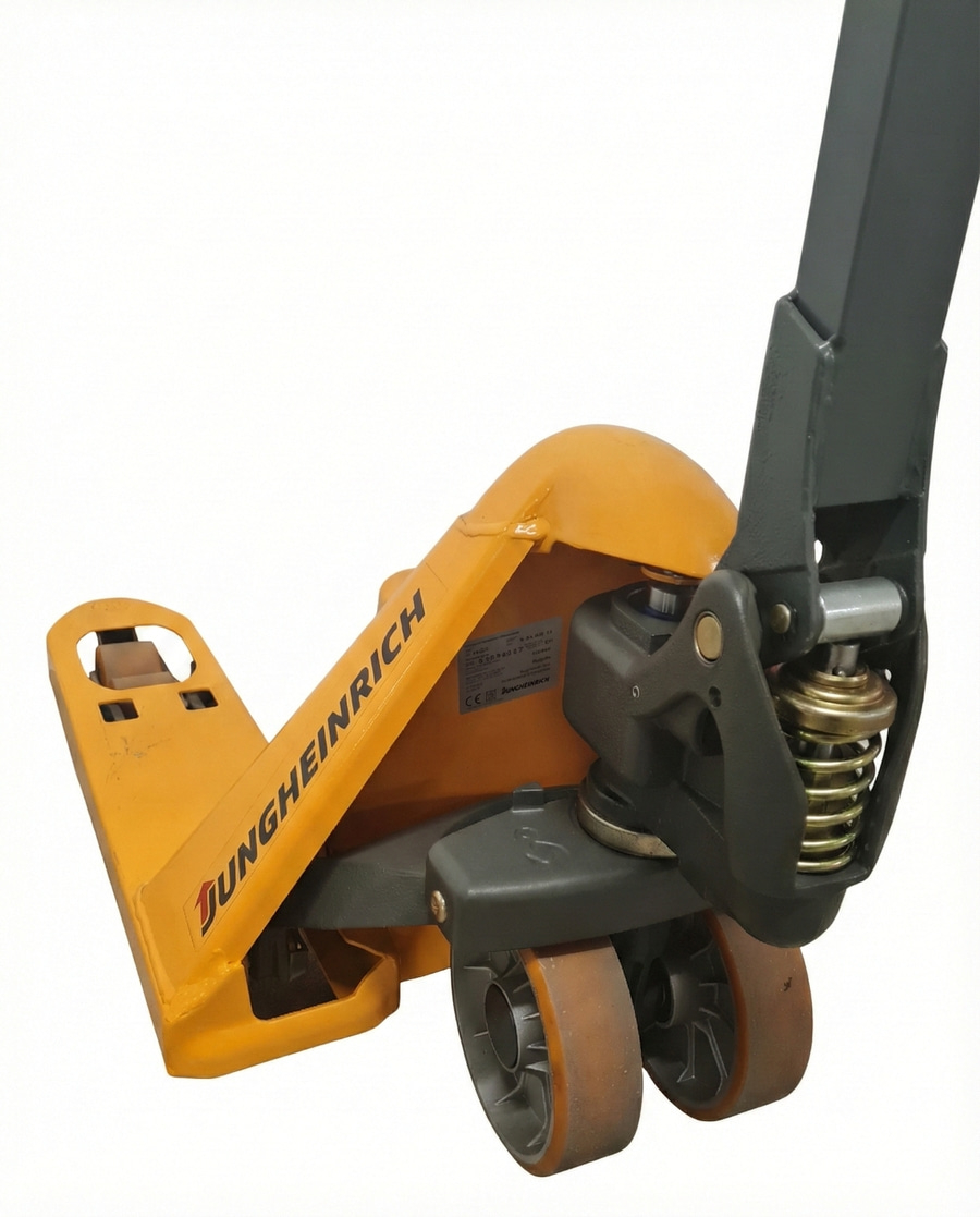 JUNGHEINRICH Handhubwagen AM 22 Schnellhub kurze Gabeln 600mm 2.200 kg B-WARE