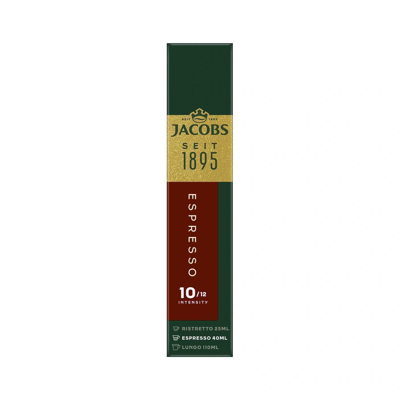 Jacobs Espresso Kaffeekapseln mit Intensität 10/12