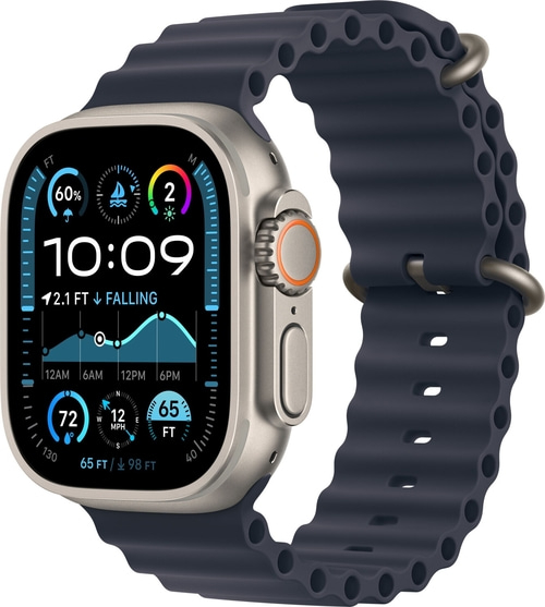 APPLE Watch Ultra 2 (2024) 49 mm Titangehäuse Oceanband Natur MX4D3FD/A B-WARE