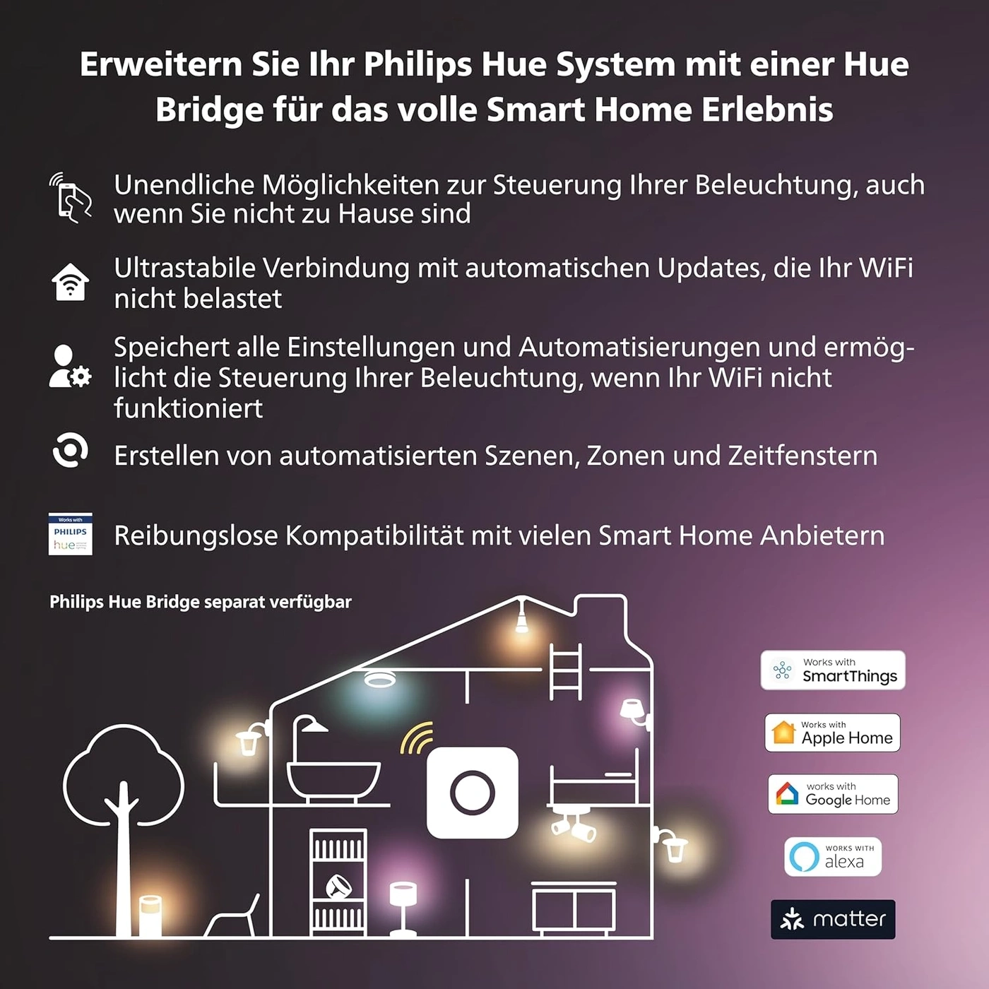 PHILIPS Hue Play Gradient TV Lightstrip 55 Zoll White & Color Ambiance NEU