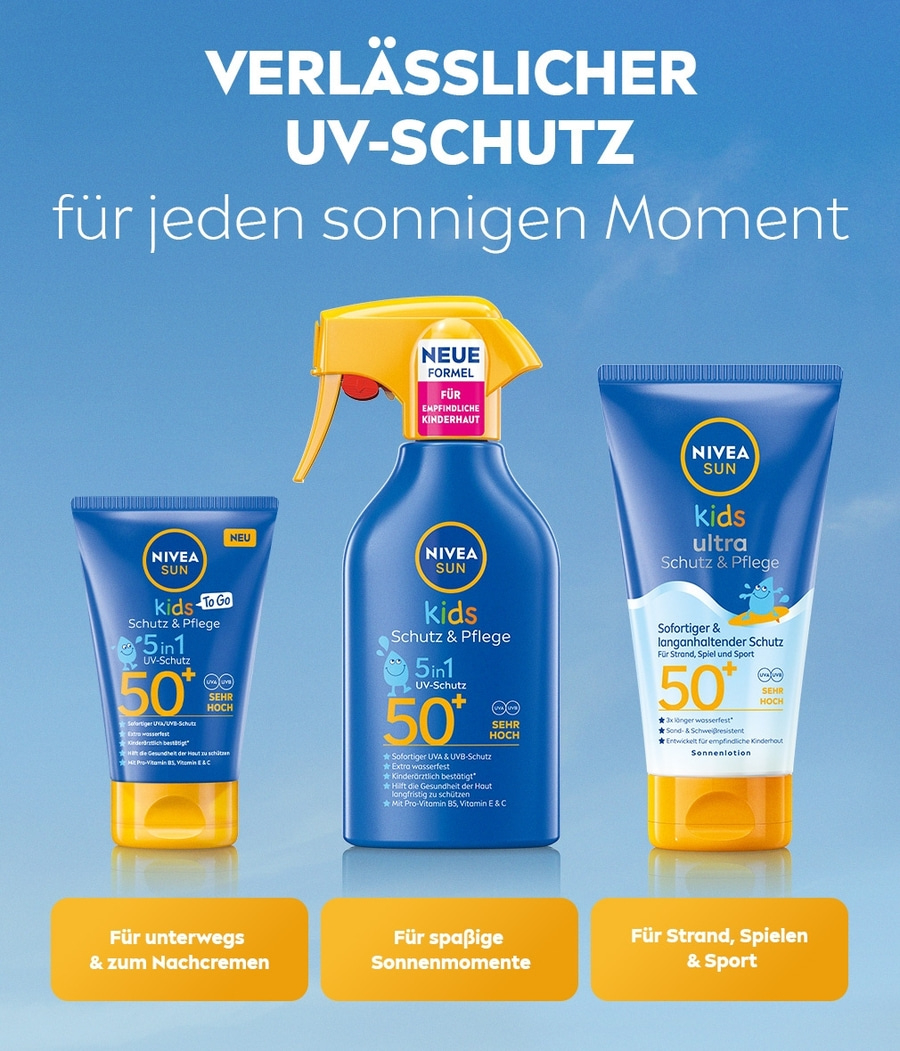 NIVEA SUN Kids Schutz & Pflege Spray LSF 50+ 250ml