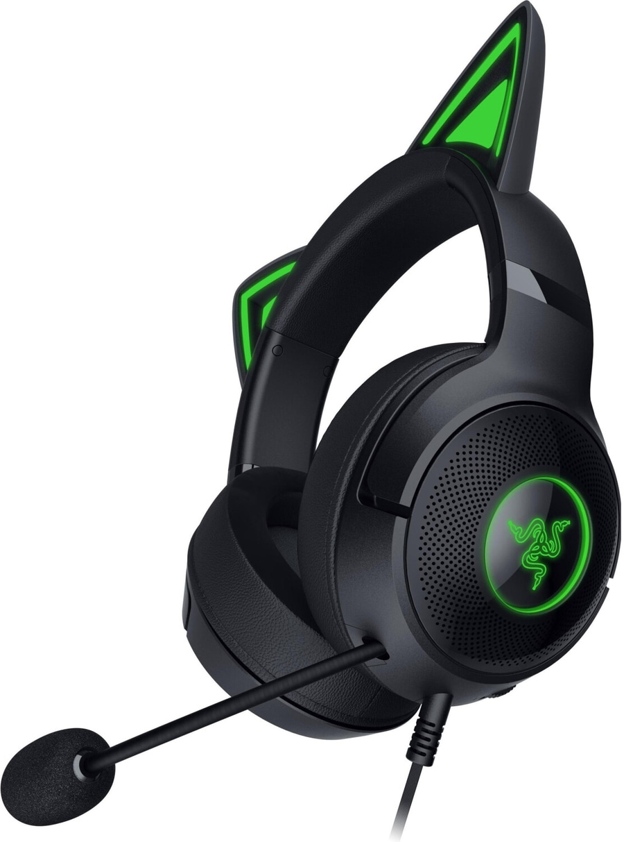 RAZER Kraken Kitty V2 Gaming-Headset ohrumschließend kabelgebunden schwarz NEU