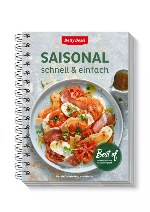 Betty Bossi Kochbuch Saisonal - schnell & einfach 100 Rezepte - unter 30 Minuten