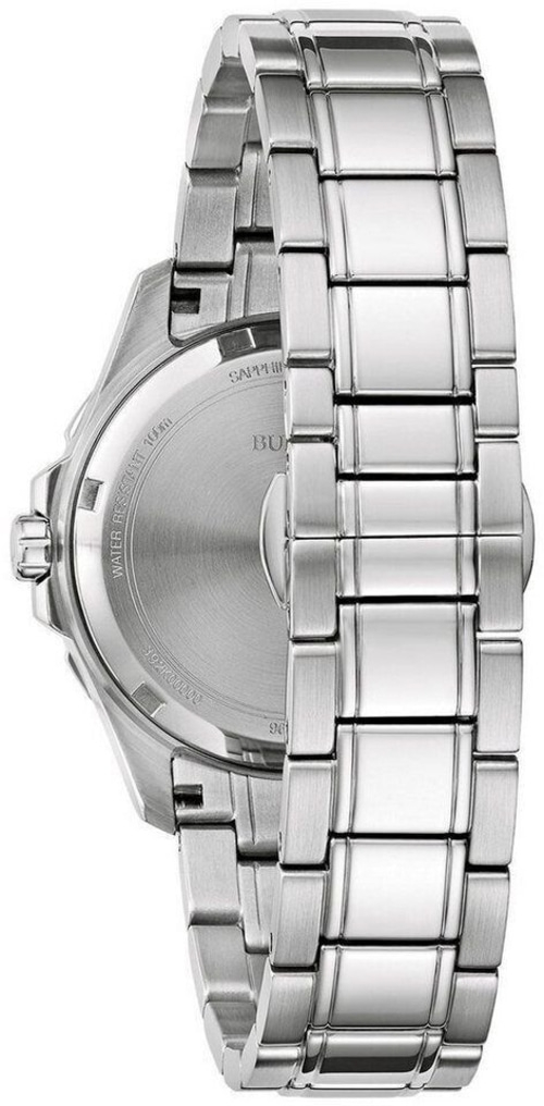 BULOVA 96P248 Armbanduhr Damenuhr Quarz Saphirglas Edelstahl 36 mm B-Ware