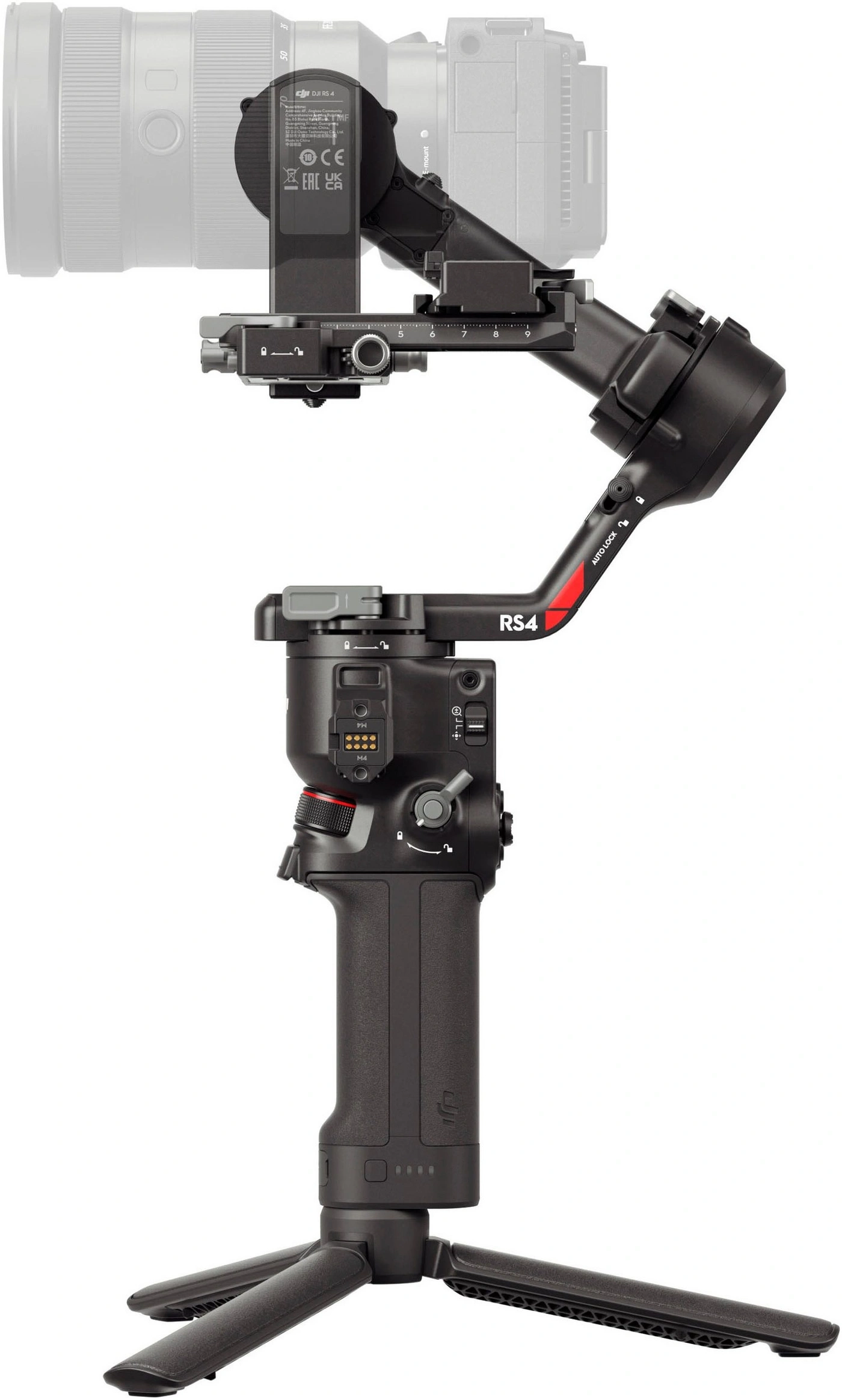 DJI RS 4 Standard Kamera Gimbal 3-Achsen 3kg OLED Touchscreen Schwarz B-WARE