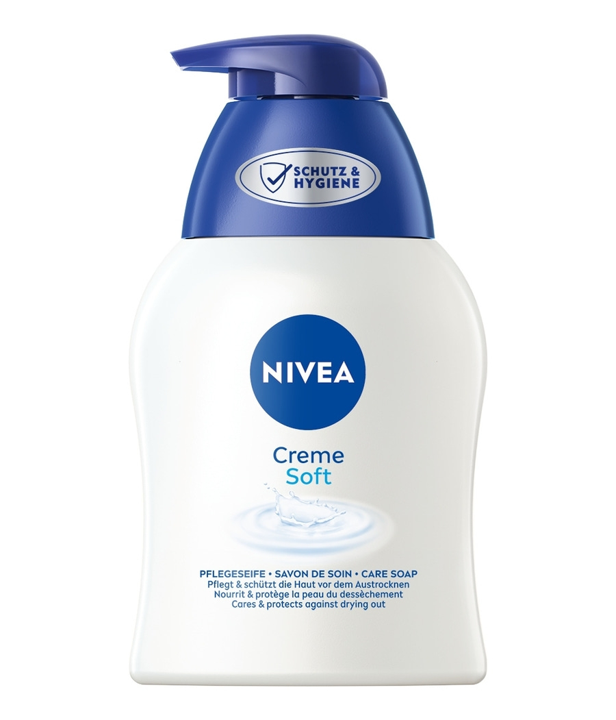 Nivea Creme Soft Seife, schützt vor Austrocknung, Pflege, Hygiene, Hautpflege