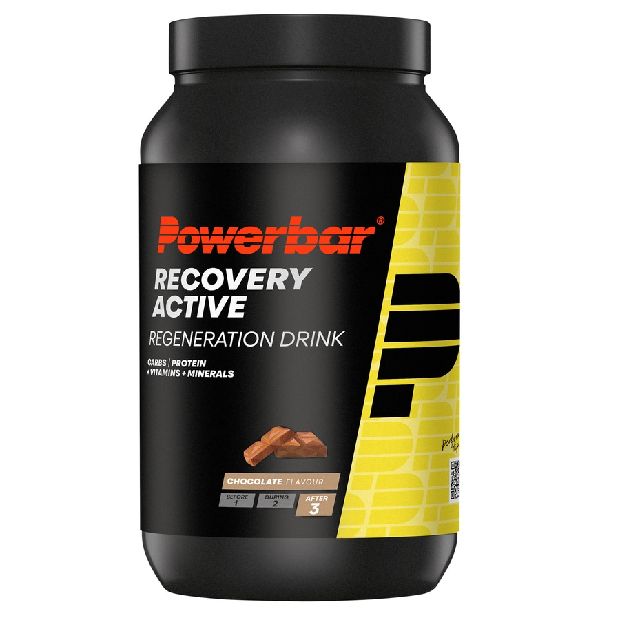POWERBAR Recovery Active Chocolate 1210 g Regenerations Whey Drink Pulver
