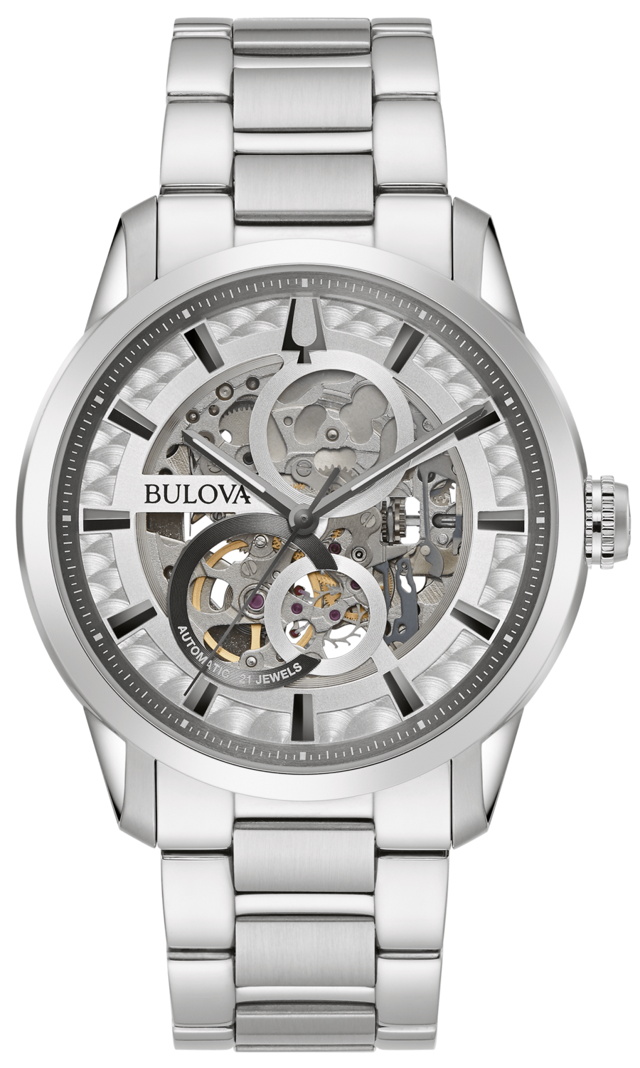 Bulova Herren Armbanduhr SUTTON 96A267 Herrenuhr Edelsthal 43mm B-Ware
