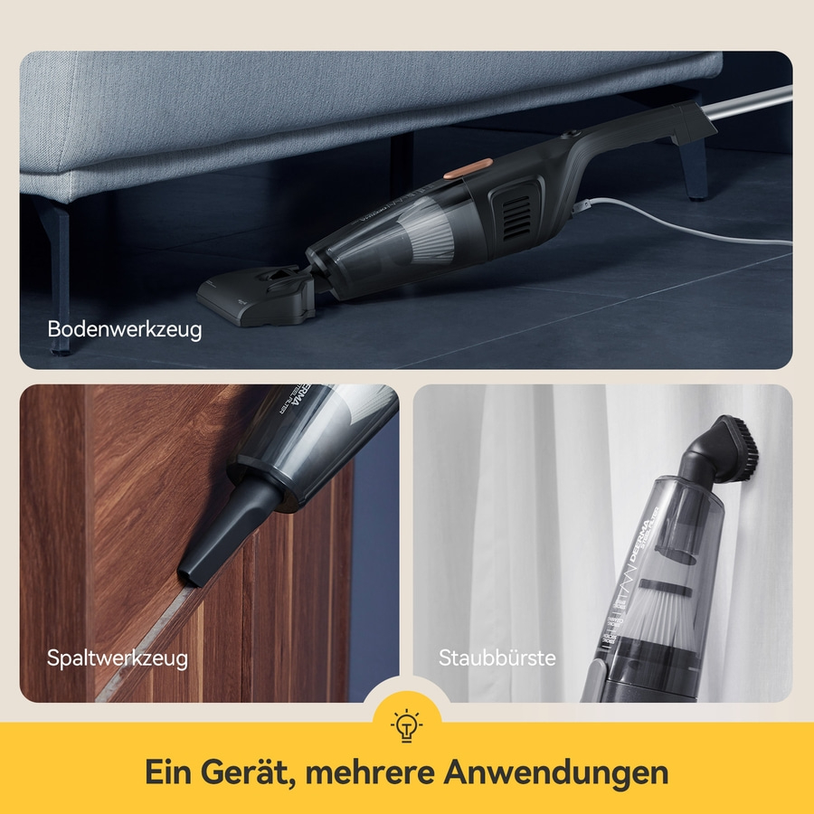 DEERMA Staubsauger Stielstaubsauger Zyklon 600 W B-Ware