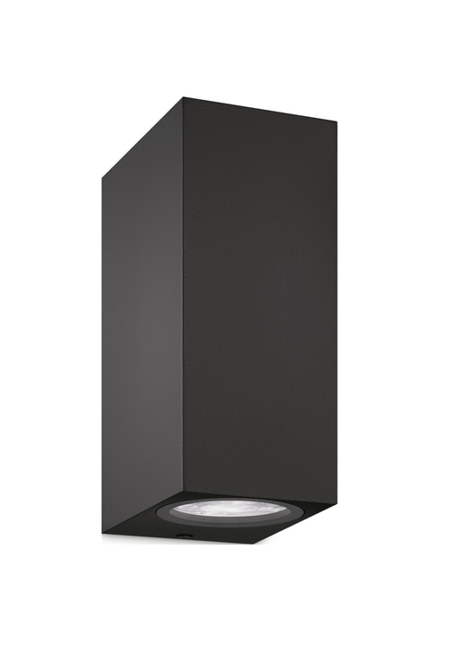 WIZ smarte LED Wandleuchte Wandlampe 345lm dimmbar IP20 Metall schwarz