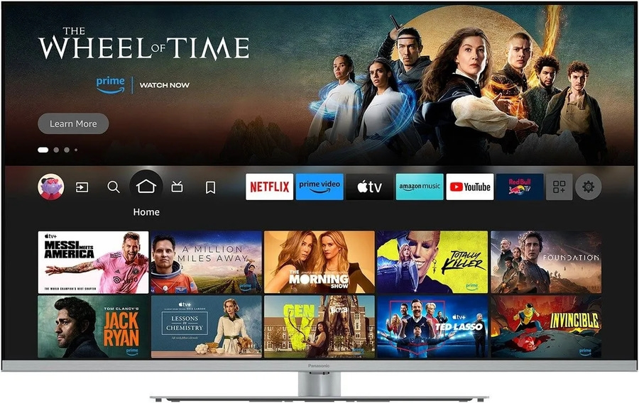 PANASONIC Fernseher 43 Zoll 108 cm 4K Ultra HD LED Smart TV TV-43W93AE9 Fire TV