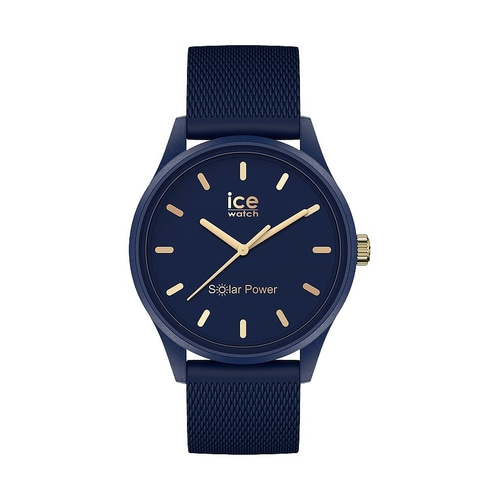 ICE-WATCH Damen Armbanduhr 018744 Quarzuhr Mineralglas Silikonarmband 40mm blau