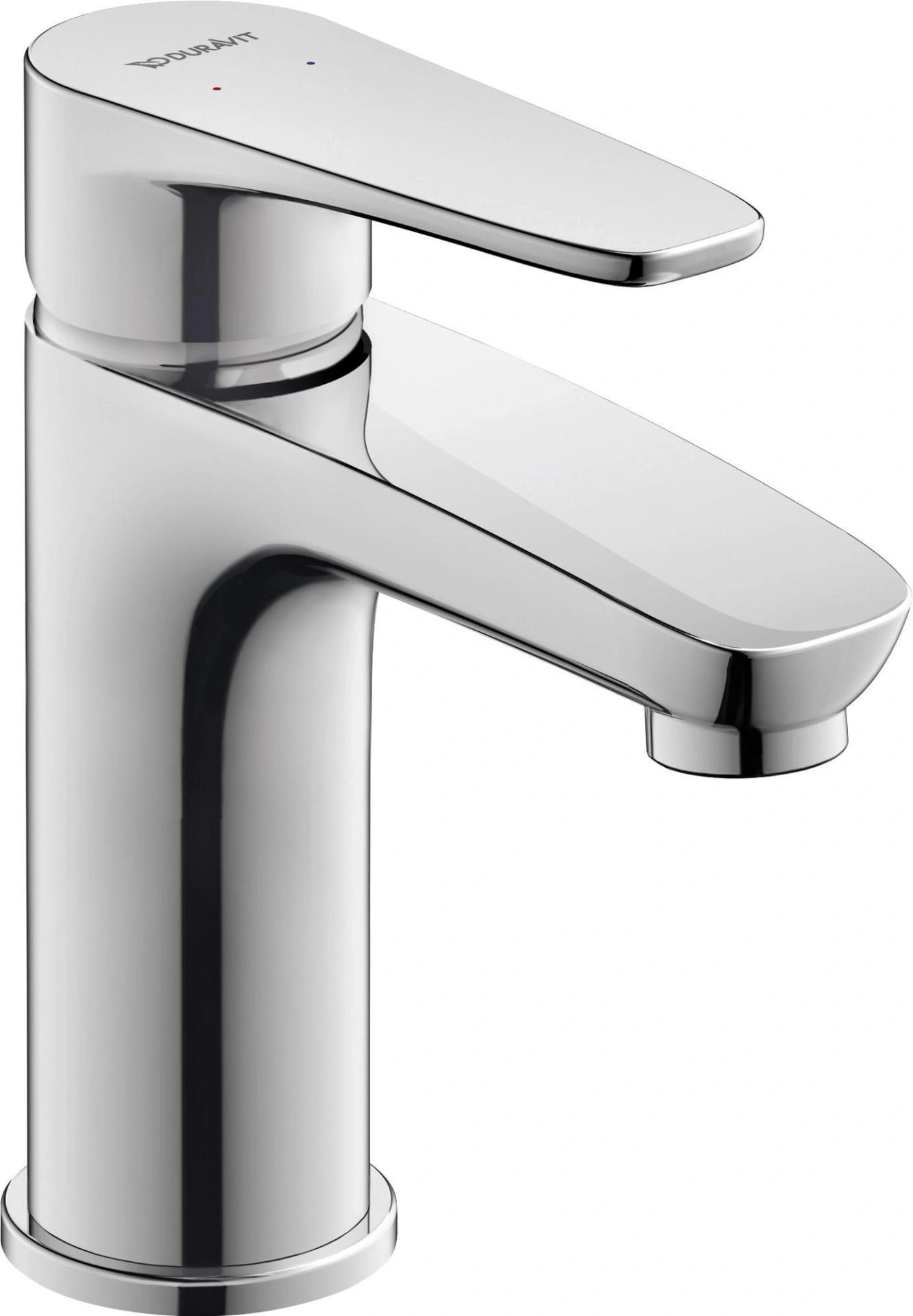 Chrom-Wasserhahn, glänzend, modern, Badezimmerarmatur, Design, Wasser