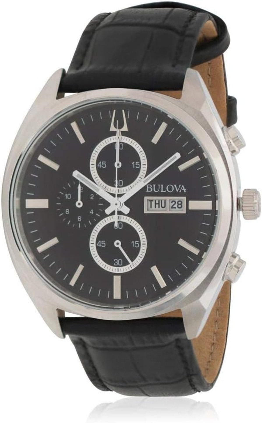 Bulova Herren Armbanduhr 96C133 Herrenuhr Leder Edelstahl 42mm B-Ware