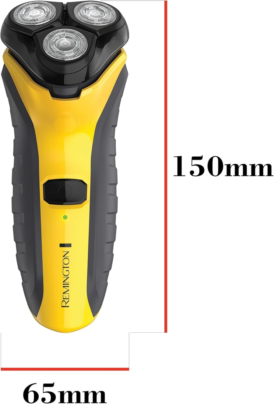 REMINGTON Rasierer PR1855 Indestructible Polycarbonatgehäuse Rotationsrasierer