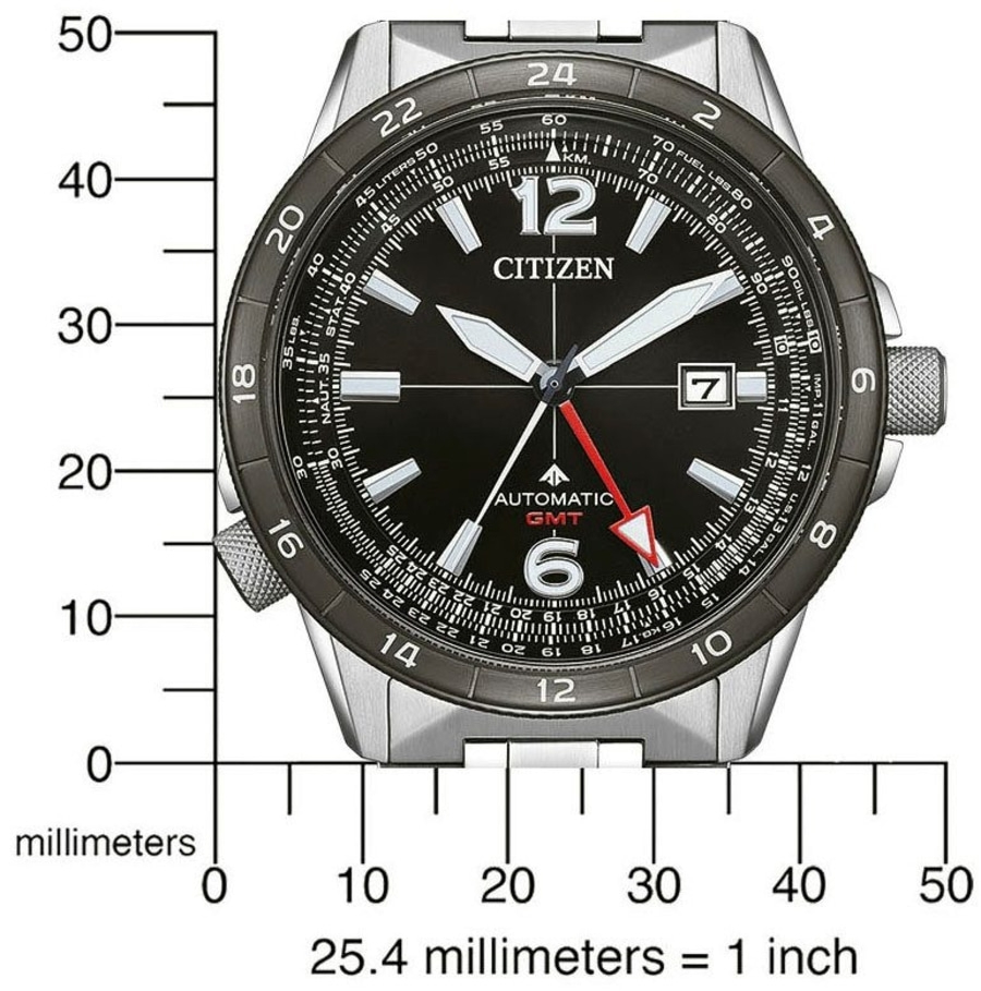 CITIZEN Armbanduhr NB6046-59E Automatikuhr Herrenuhr 44 mm 9054 B-Ware