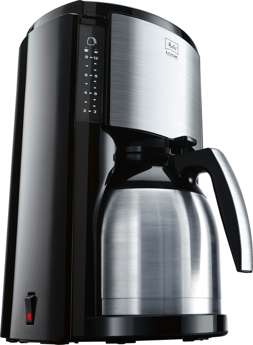 MELITTA Filterkaffeemaschine Look Therm Selection M 661 Schwarz-Edelstahl