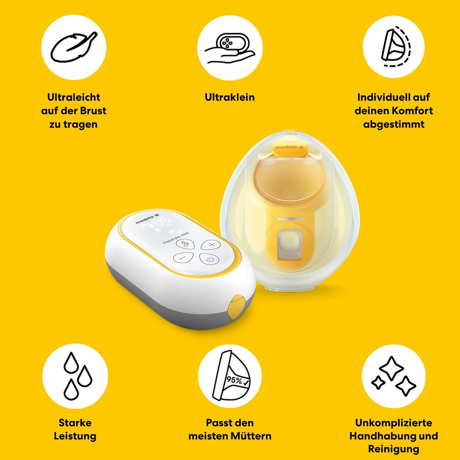 MEDELA Freestyle™ Mini Hands-free elektrische Einzelmilchpumpe
