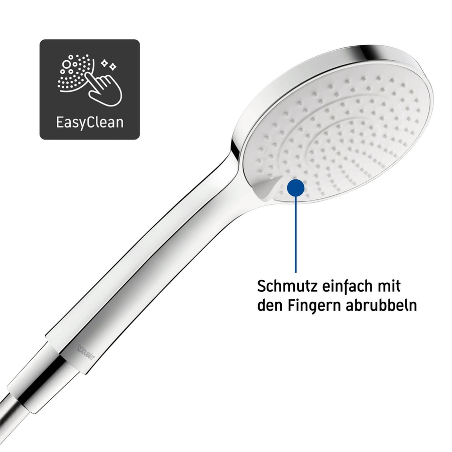 DURAVIT Handbrause 3jet 110 Duschbrause Duschkopf 3 Strahlarten NEU