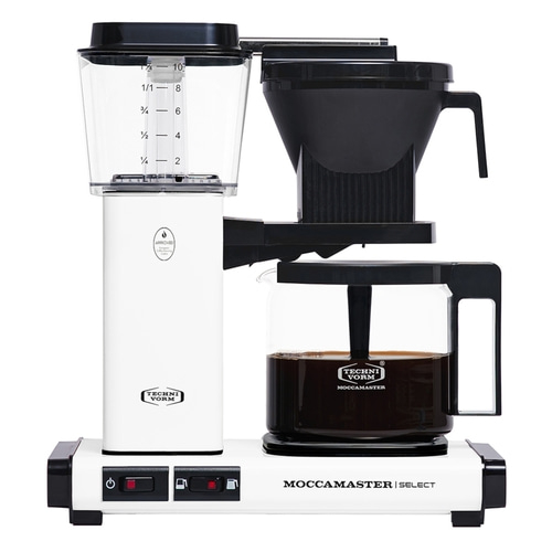 MOCCAMASTER Filterkaffeemaschine KBG Select Matt White 1,25L matt weiß B-WARE