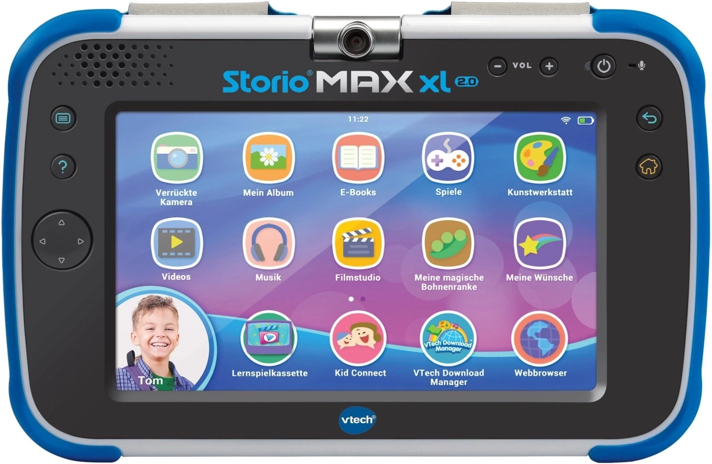 VTECH Lerntablet Storio MAX XL 2.0 7 Zoll ab 4 Jahren 22 vorinst. Apps B-WARE
