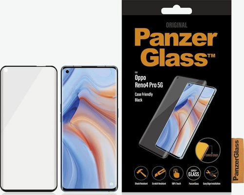 PanzerGlass™ Displayfolie Oppo Reno4 Pro 5G Displayschutz Panzerfolie Glas