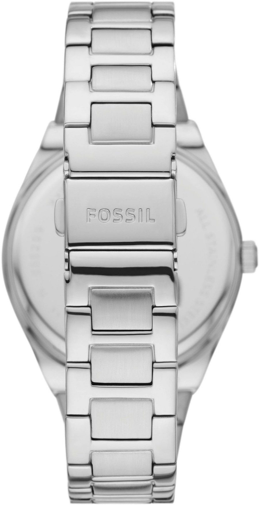 FOSSIL Damenuhr Scarlette ES5300 Edelstahl 38mm Quarzuhr Silberfarben B-WARE
