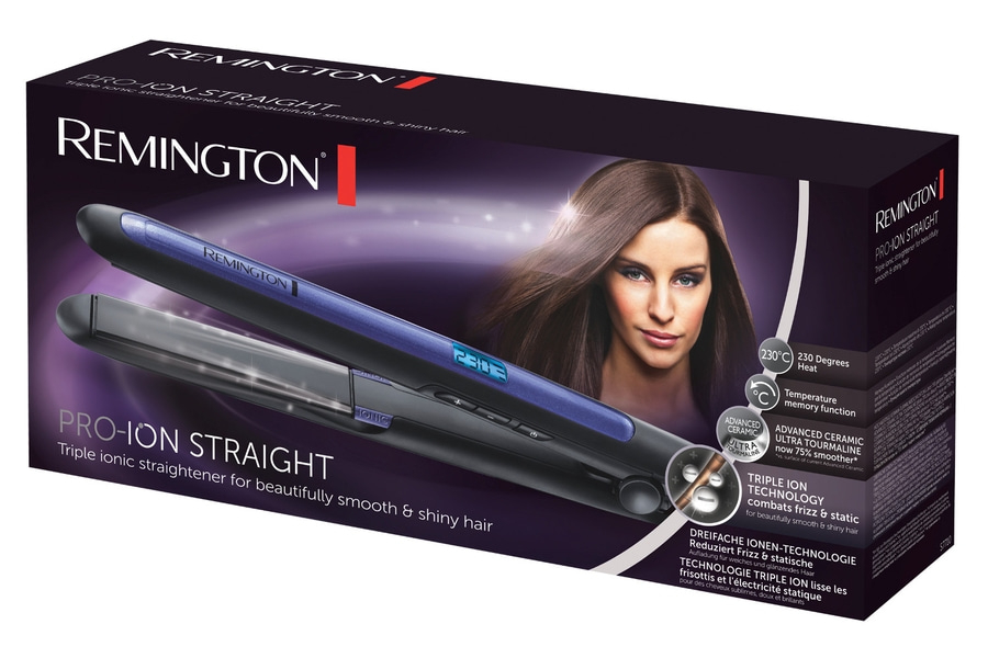 REMINGTON Haarglätter Glätteisen S7710 PRO Ionic 3-fach Ionen Keramik Display