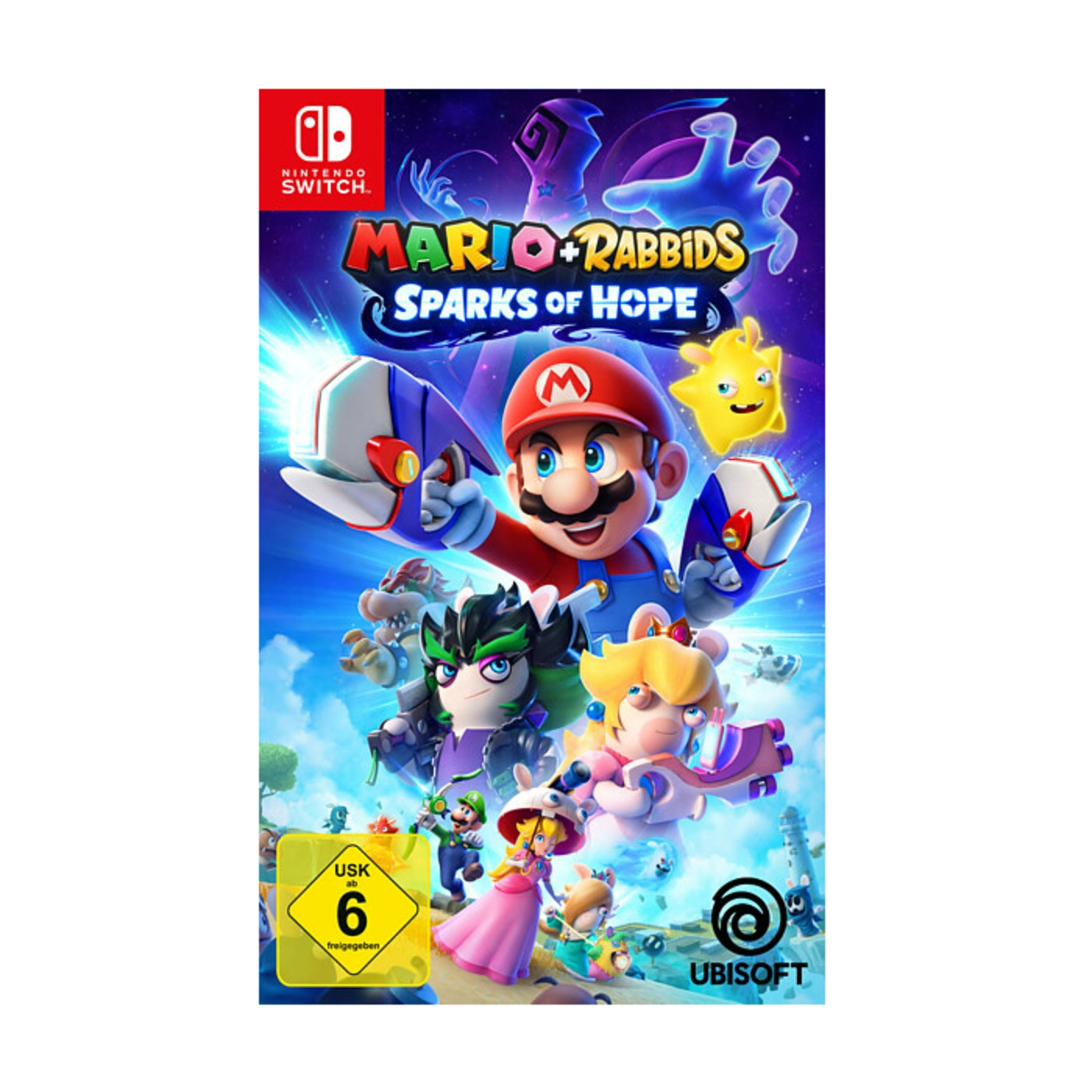 Nintendo Switch Spiel Mario + Rabbids Sparks of Hope, USK ab 6 freigegeben