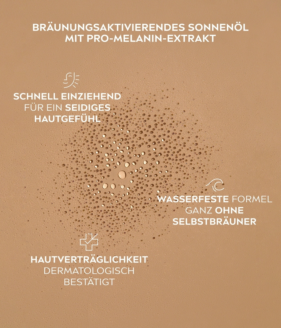 NIVEA SUN Sonnenöl Schutz & Bräune Öl-Spray LSF 30 sofortiger UV-Schutz 200ml