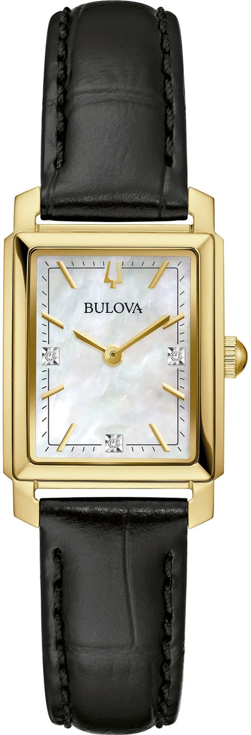 Bulova 97P166 Armbanduhr Damenuhr Quarz Faltschließe Edelstahlgehäuse B-Ware