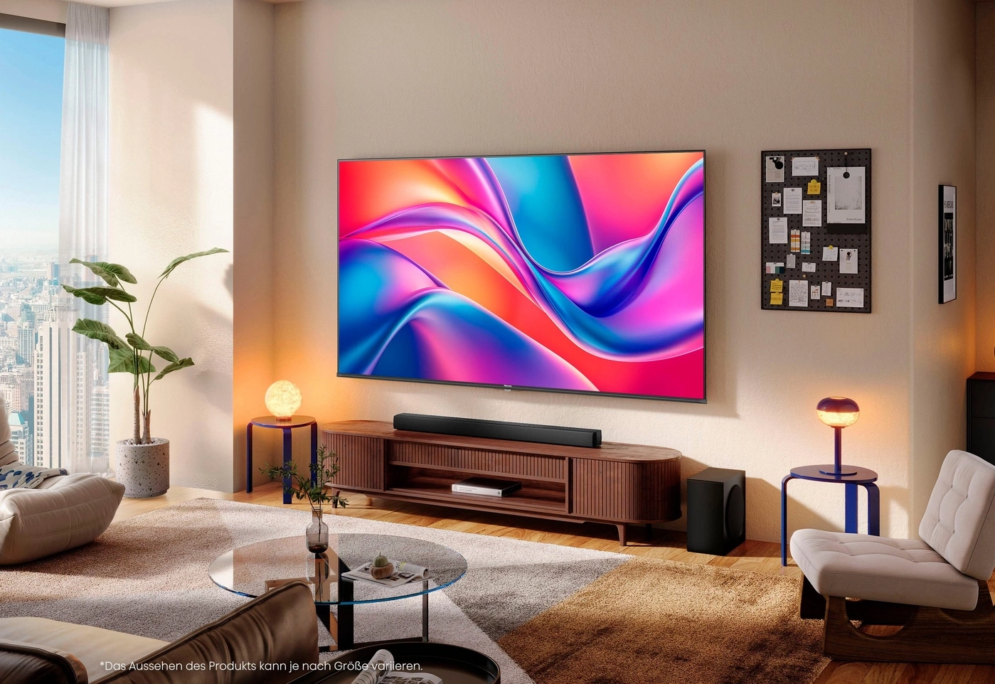 HISENSE TV 65E77Q Fernseher 164 cm/65 Zoll 4K Ultra HD Smart-TV QLED B-WARE