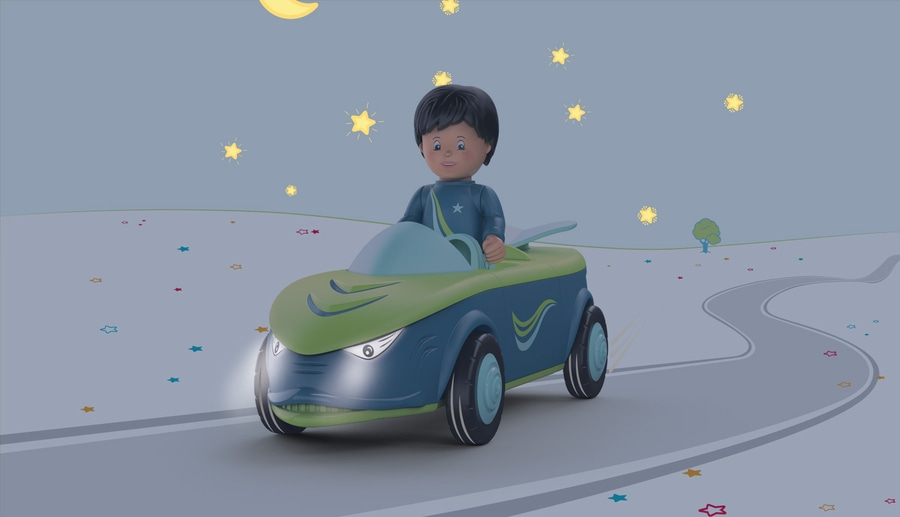 TODDYS by SIKU Dave Divey 0105 3-teiliges Fahrzeug Spielfigur Spielzeug