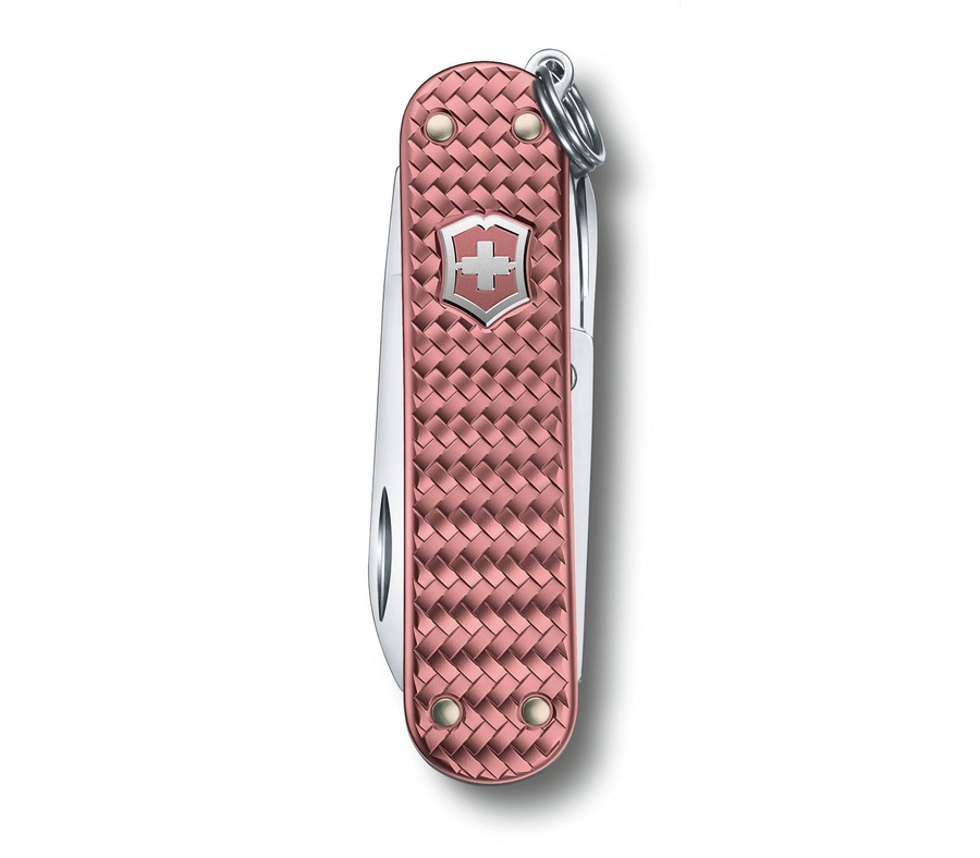 VICTORINOX Schweizer Taschenmesser Classic Precious Alox Kollektion Messer Rose