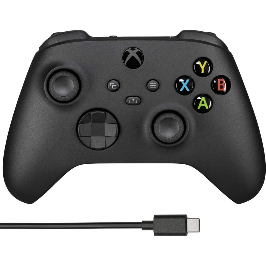 XBOX wireless Controller PC kompatibel USB Gamepad schwarz B-WARE