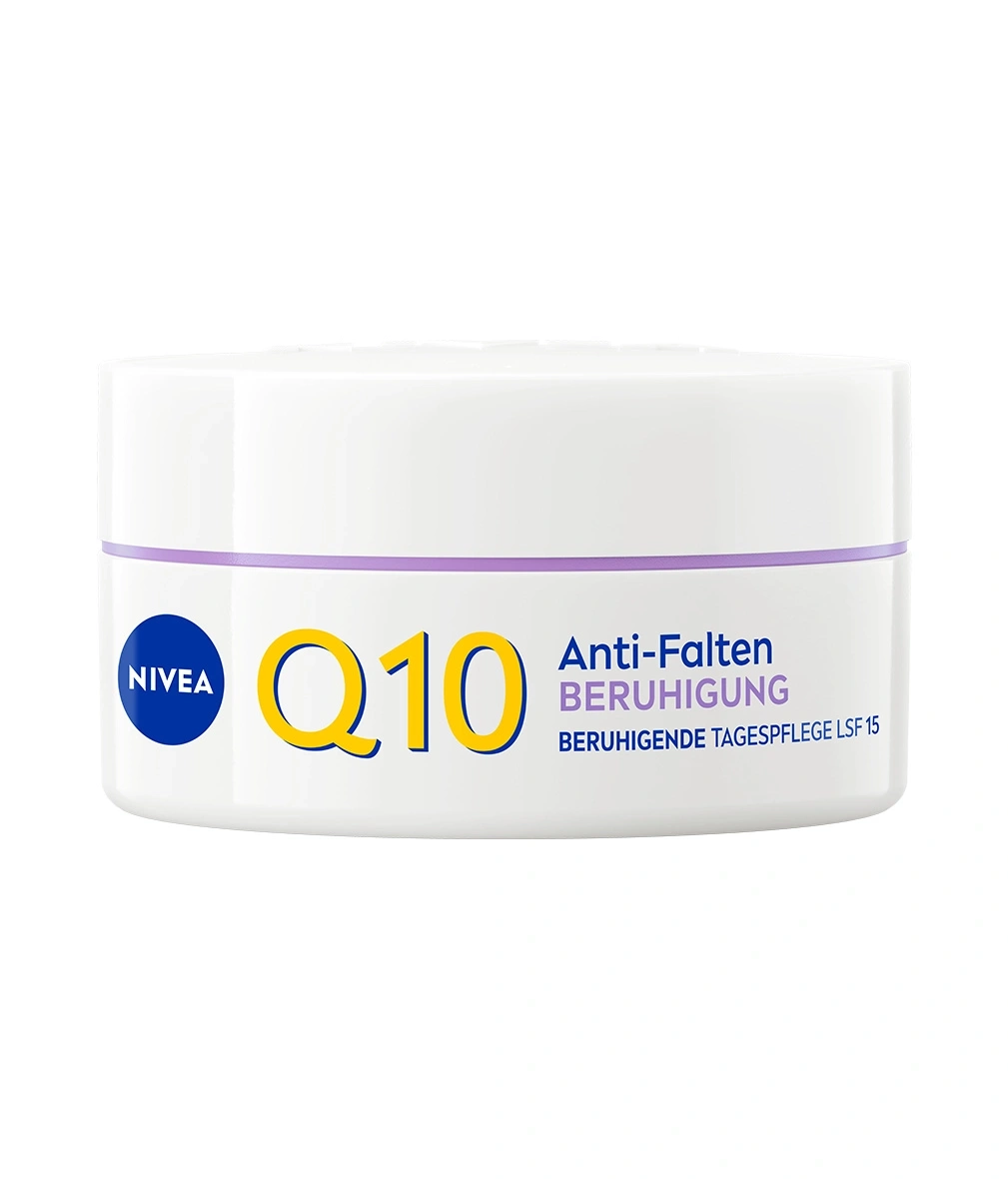 Nivea Q10 Anti-Falten Beruhigung Hautpflege mit LSF 15.