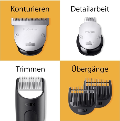 BRAUN Haar- und Bartschneider BT9440 Barttrimmer Haarschneider Akku B-Ware