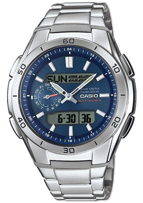 Casio Funkchronograph Herrenarmbanduhr WVA-M650D-2AER Solaruhr