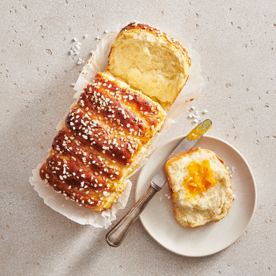 BETTY BOSSI Brotbackform Kastenbrot Knusper 23cm + Buch Kastenbrot & Zupfbrot