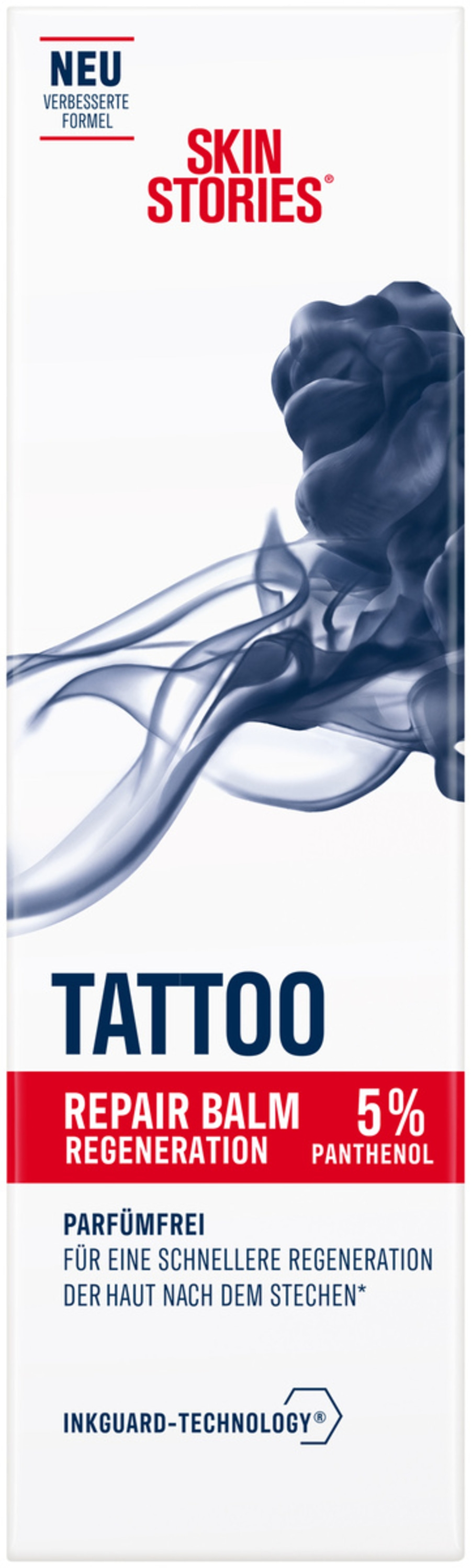 Skin Stories Tattoo Repair Balm, 5% Panthenol, für schnellere Regeneration der Haut