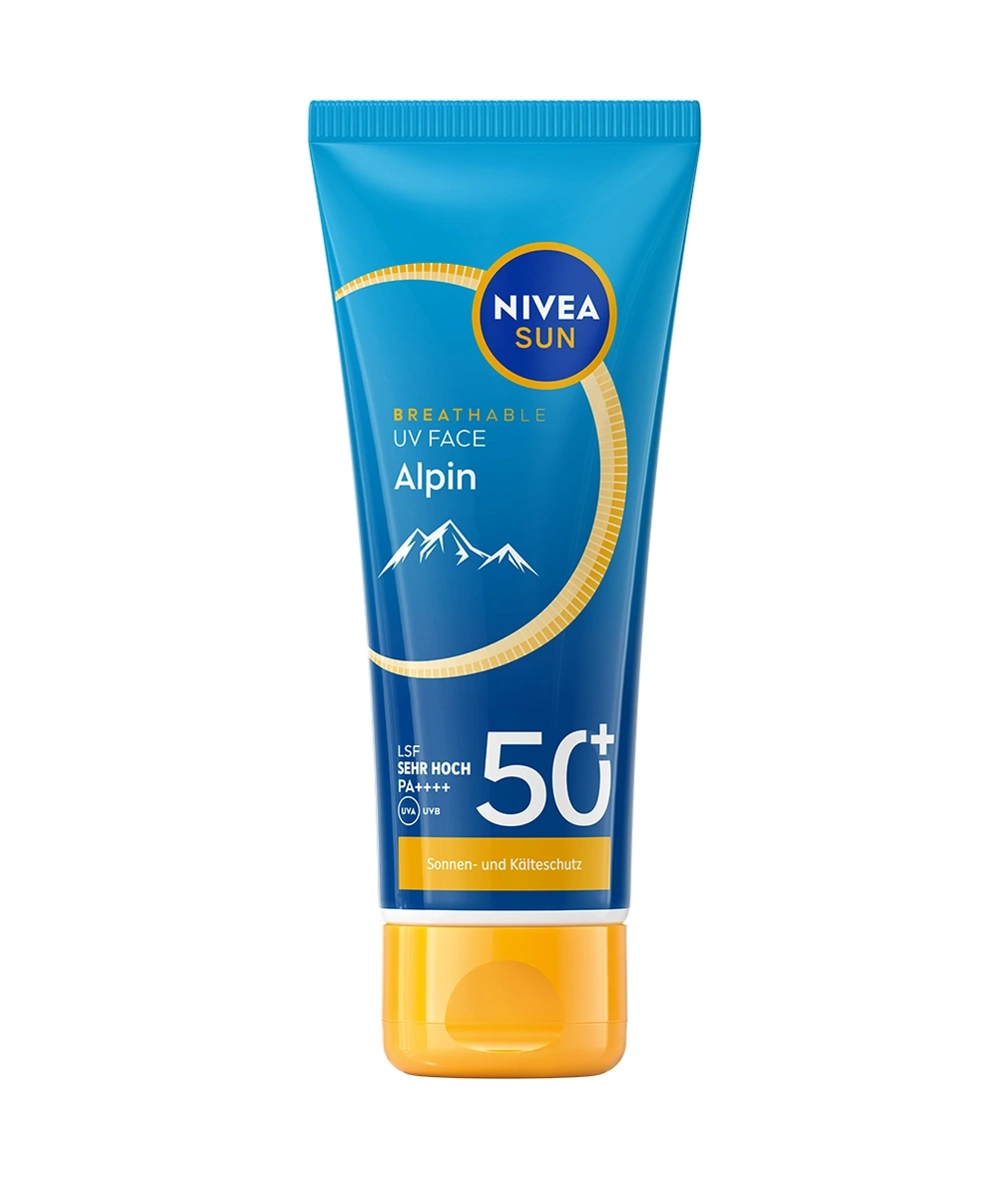 Nivea Sonnencreme LSF 50 für das Gesicht, alpin, Sonnenschutz