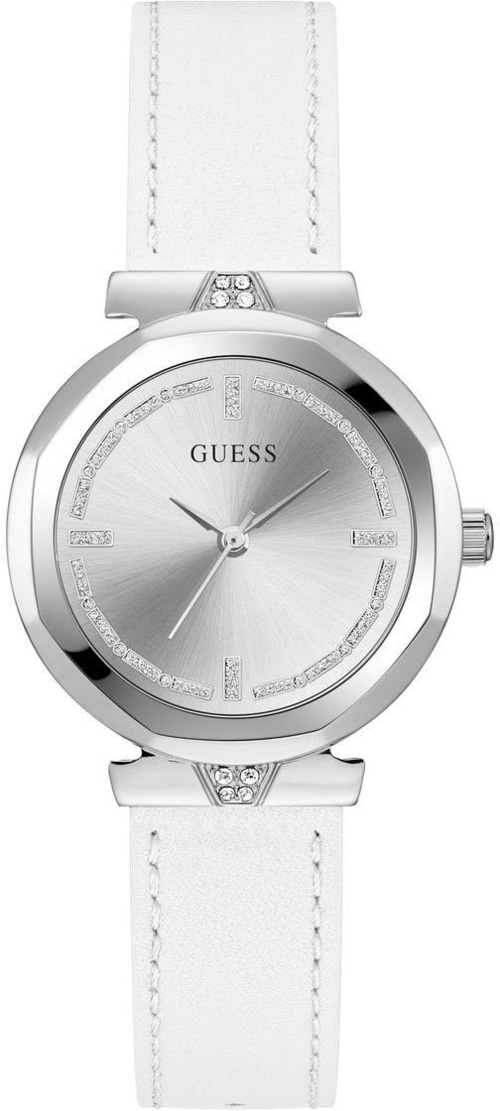 GUESS Damen Armbanduhr RUMOUR GW0689L1 Quarzuhr Lederarmband 34mm B-WARE