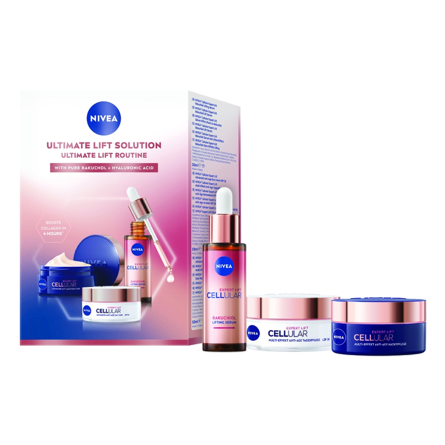 Nivea Cellular Expert Lift Bakuchiol Lifting Serum und Tagespflege