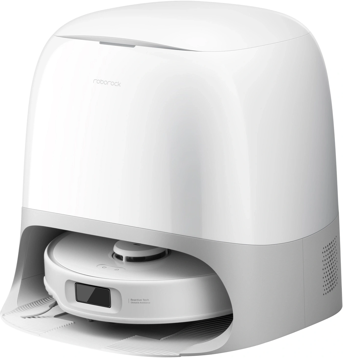 ROBOROCK Saugroboter Qrevo Curv 5A1 Wischfunktion Reinigungsstation weiß B-WARE